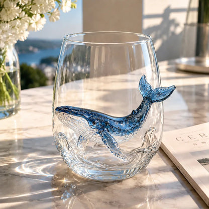 3D Ocean Animal Artisan Glassware Collection