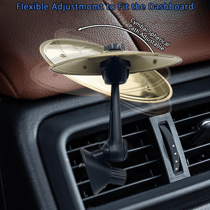 🎶 Make Your Driving More Fun  - Car Crash Cymbal Air Vent 🚗