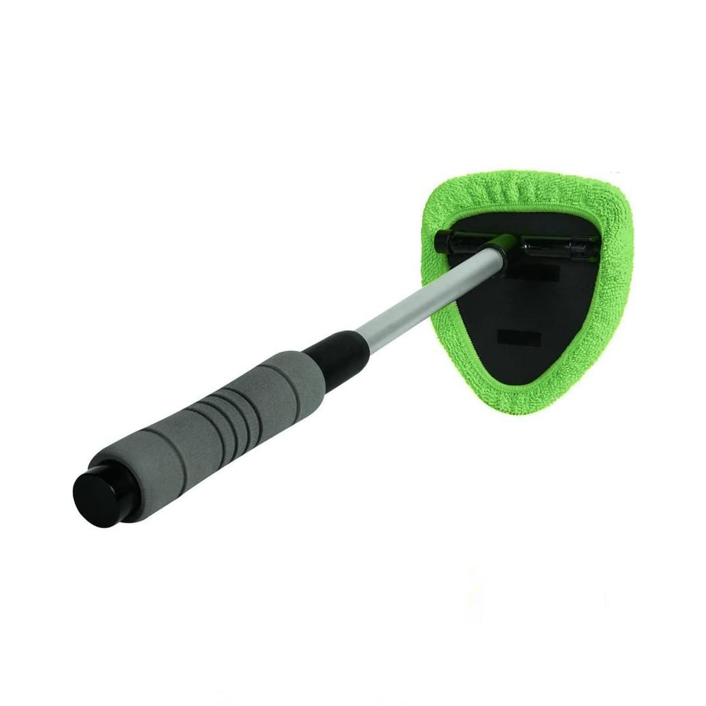 💥 💥 🔥 Windshield Cleaning Tool, Microfiber Car Window Cleaner with 3 Reusable and Washable Microfiber Pads and Extendable Handle