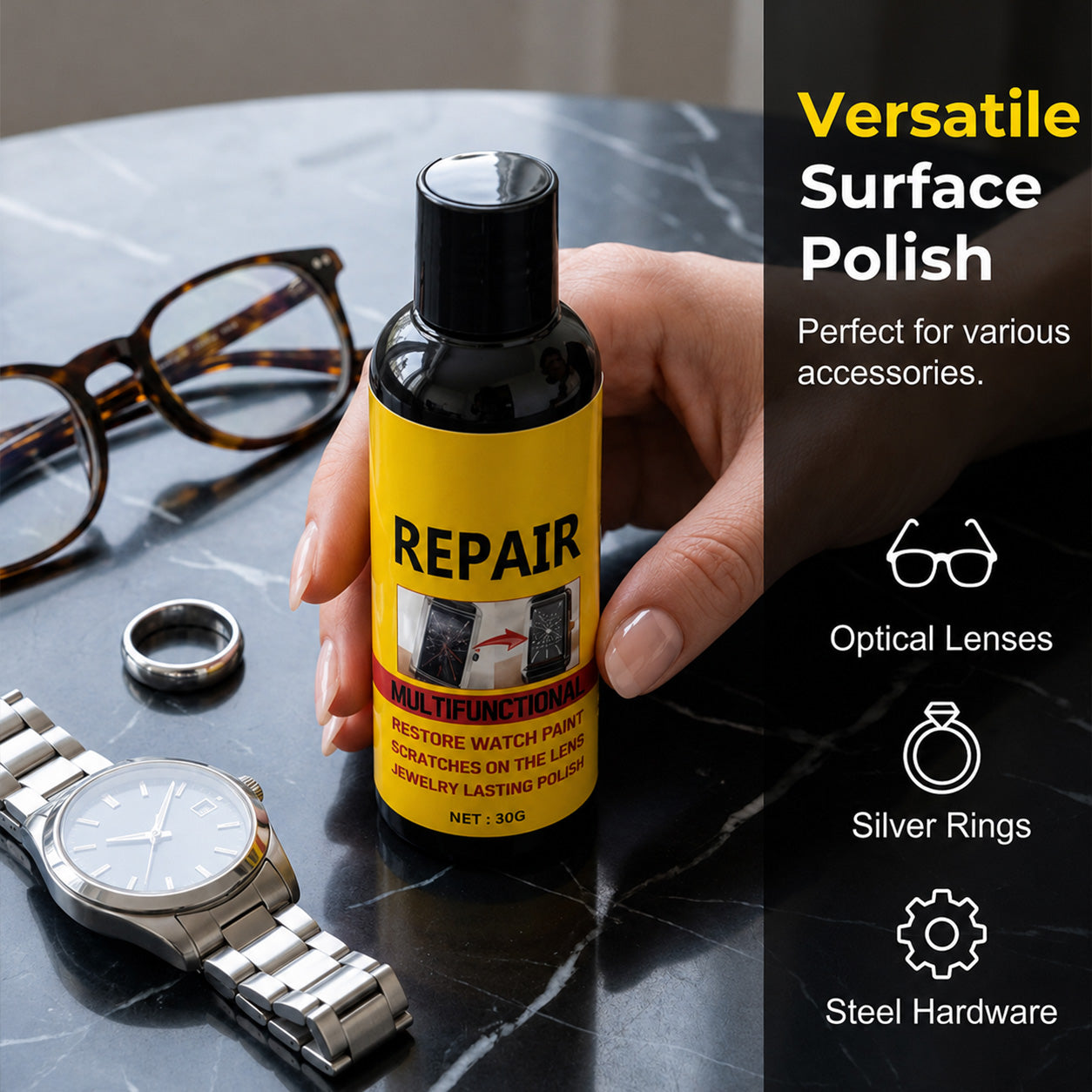 🚗✨🛡️ Multifunctional Car Scratch Repair Polish for All Paint Colors