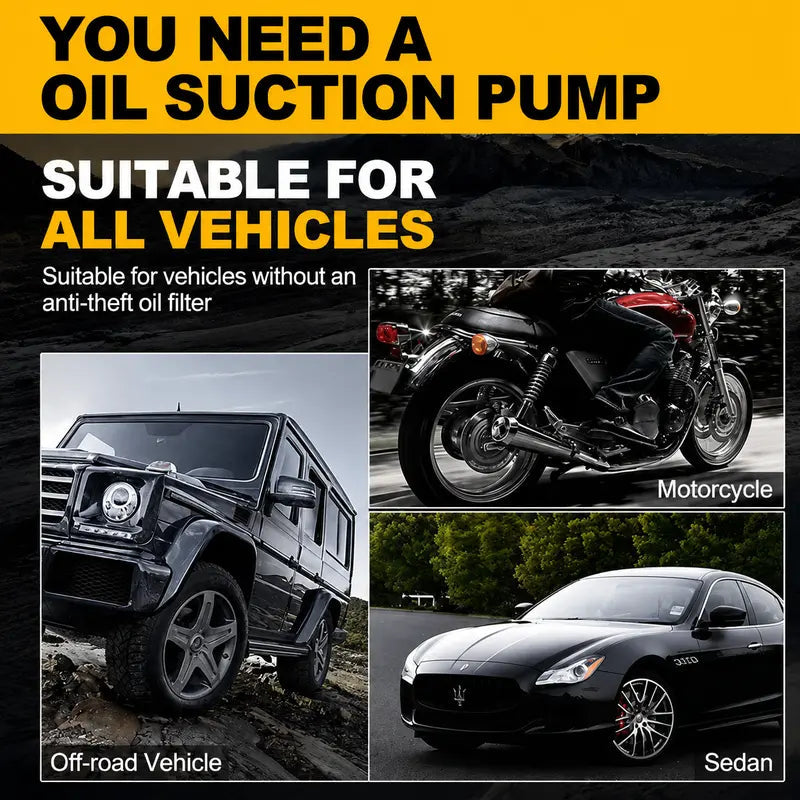 🚗 Portable Siphon Fuel Transfer Pump Set – Emergency Manual Liquid Pump for Car, Motorcycle, Lawn Mower & Boat ⛽✨