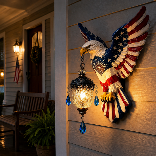 🦅American Freedom Eagle Pendant Wall Light – Unique Gift for Patriots 🎁