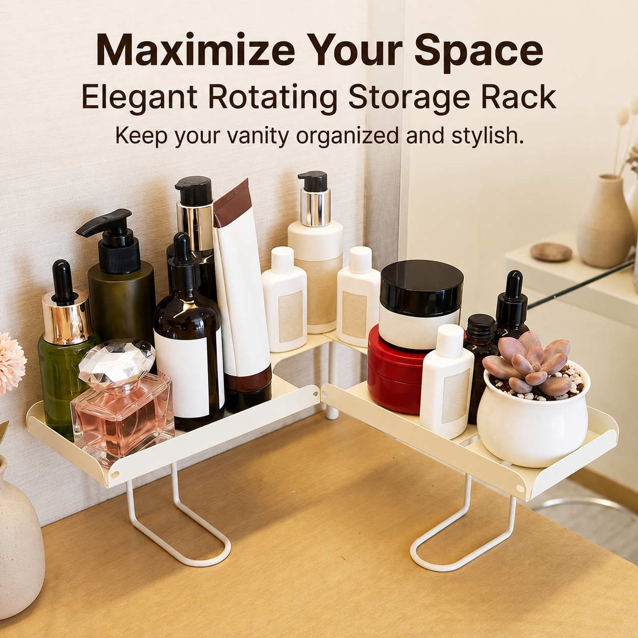 🔥Adjustable Foldable Over-Faucet Shelf Organizer