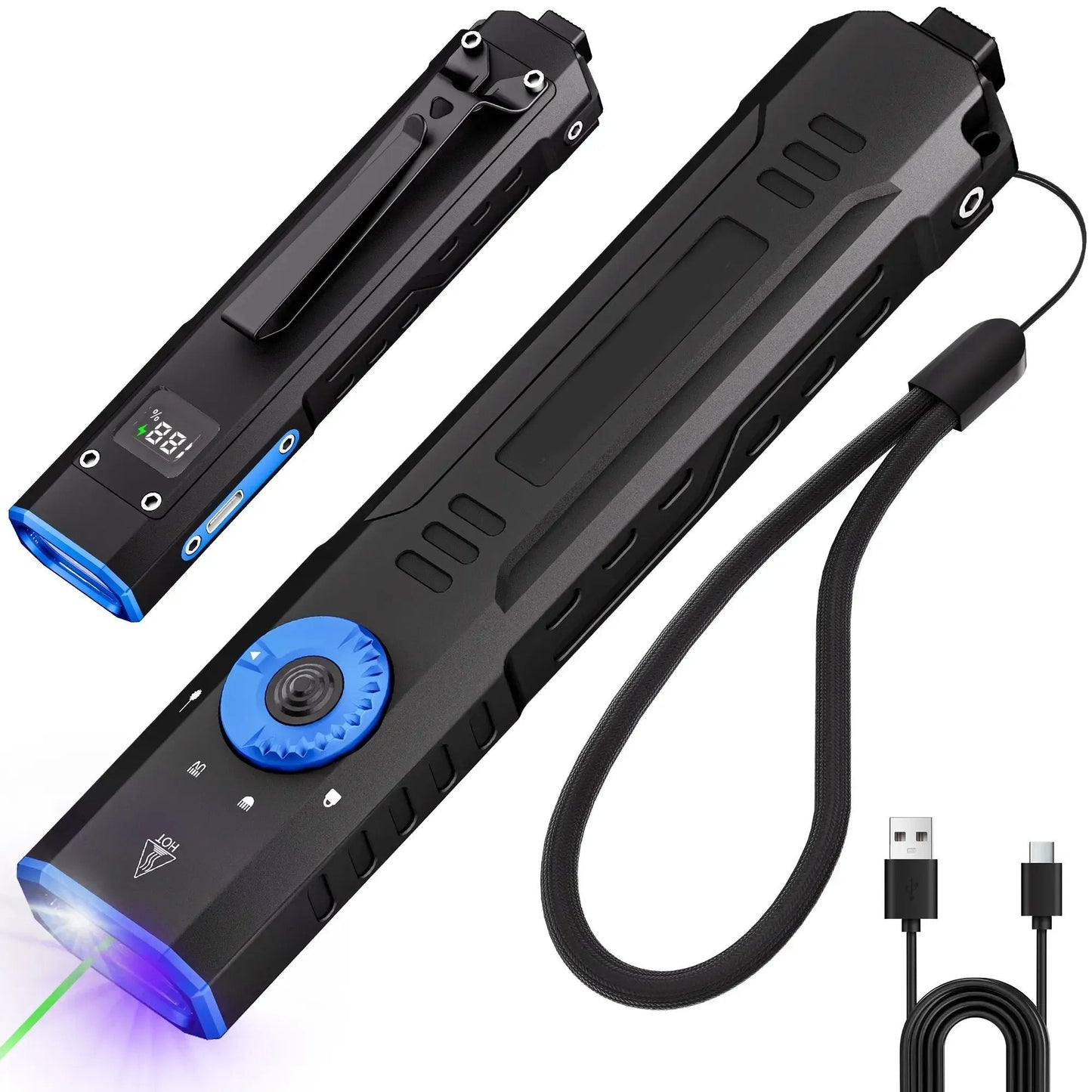 💡Turn Night Into Day: Pocket‑Size High‑Lumen Tactical Flashlight 🛡️