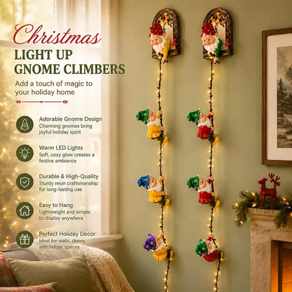 💥 LAST DAY 49% OFF - Christmas Gnome String Lights | Festive Holiday Decor Lights, Buy 2 Get Free Shipping