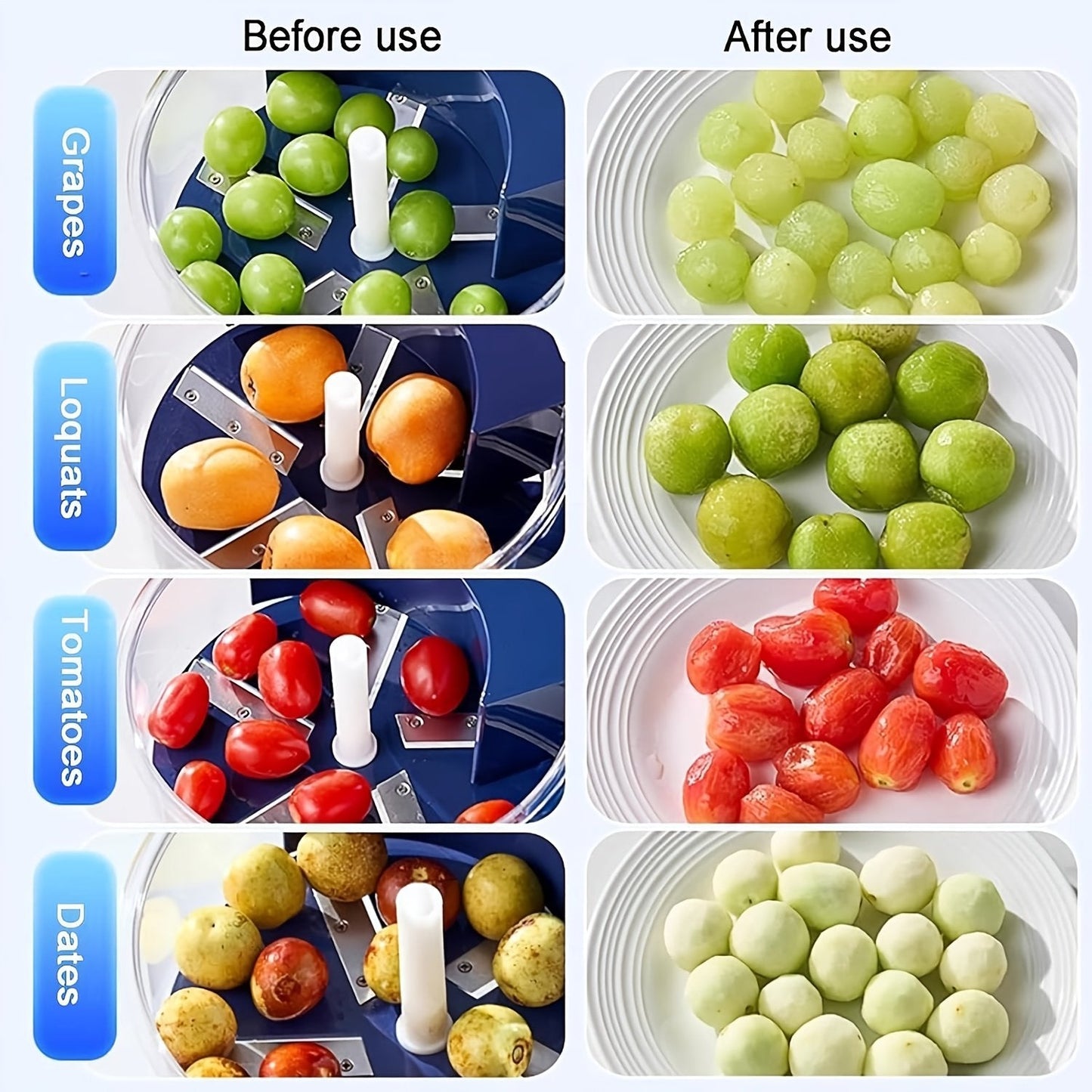 🔥LAST DAY 47% OFF｜Universal Automatic Peeler ✨Smart Kitchen Gadget Peels Fruit In Seconds
