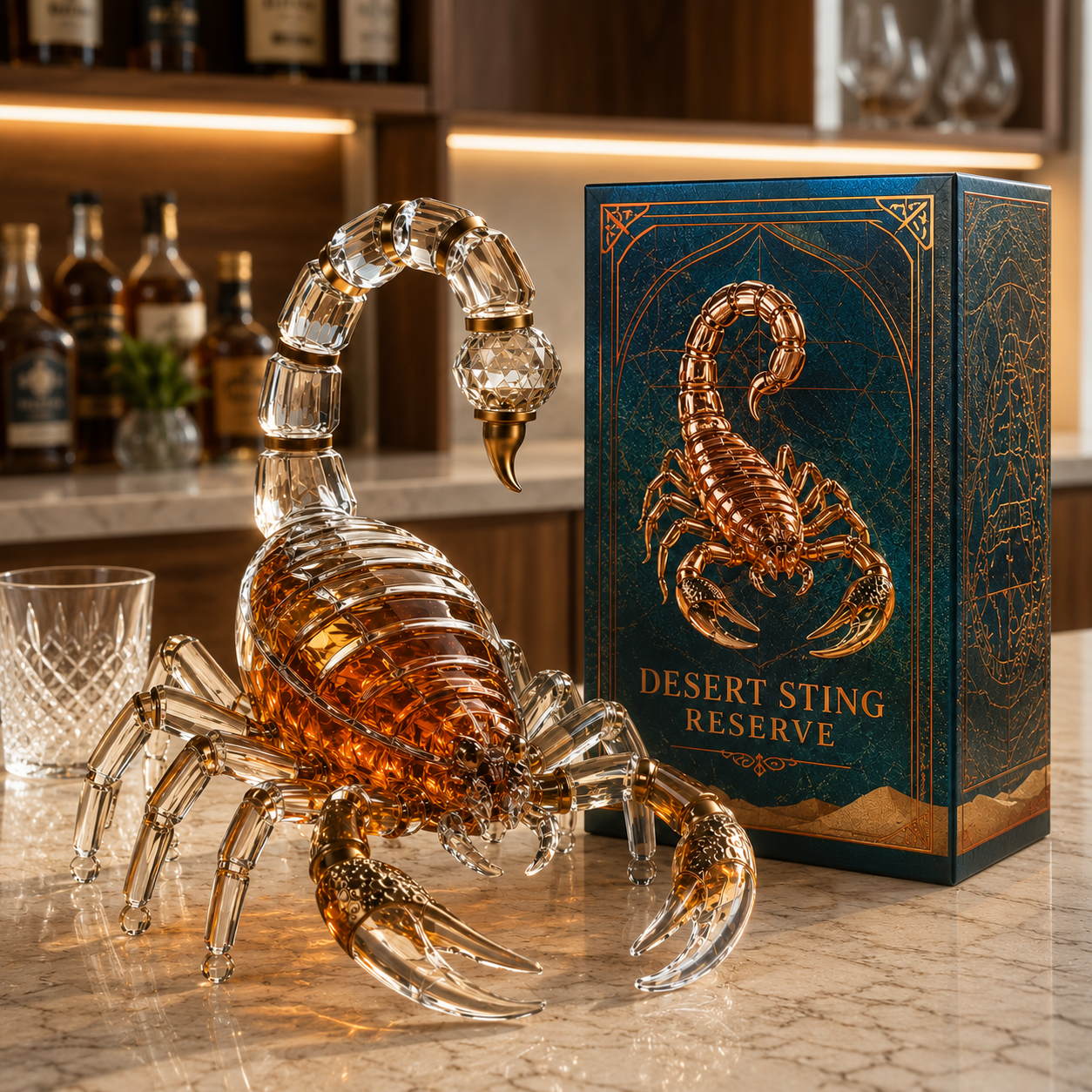 🔥Desert Sting Reserve Scorpion Whiskey
