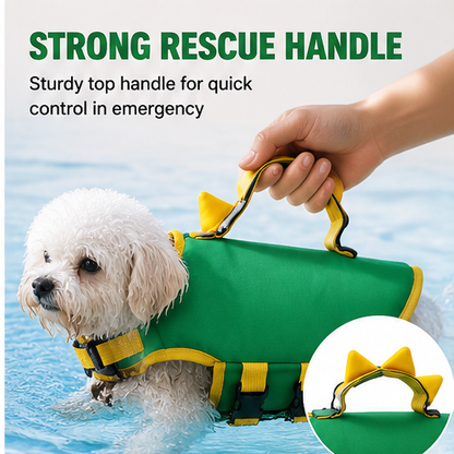 💦Summer Limited‑Time 50% OFF, Premium Dog Life Vest, Adjustable Pet Flotation Safety Vest for Swimming  & Boating
