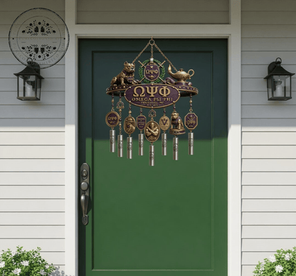 Omega Psi Phi Fraternity Wind Chime