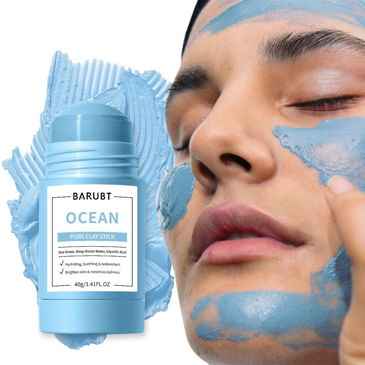 49% OFF SKINTIFIC Clay Stick Duo 💥 Deep Pore Detox +  Skin Brightening