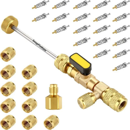 🔥Limited Time 50% Off✨AC Valve Core Remover & Installer Professional Kit