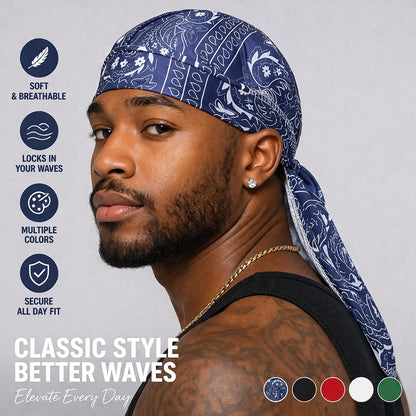 🌞Paisley Cooling Headscarf Cap, Breathable Sweat‑Wicking Sun Protection Head Wrap