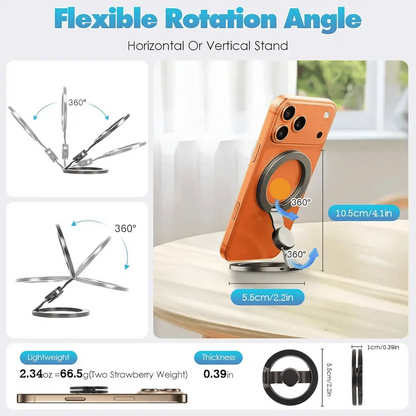 🔥Magnetic Phone Stand & Fidget Spinner  Combo