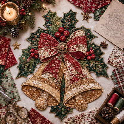 🎅Christmas Patchwork Fabric DIY Decor Kit