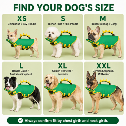 💦Summer Limited‑Time 50% OFF, Premium Dog Life Vest, Adjustable Pet Flotation Safety Vest for Swimming  & Boating