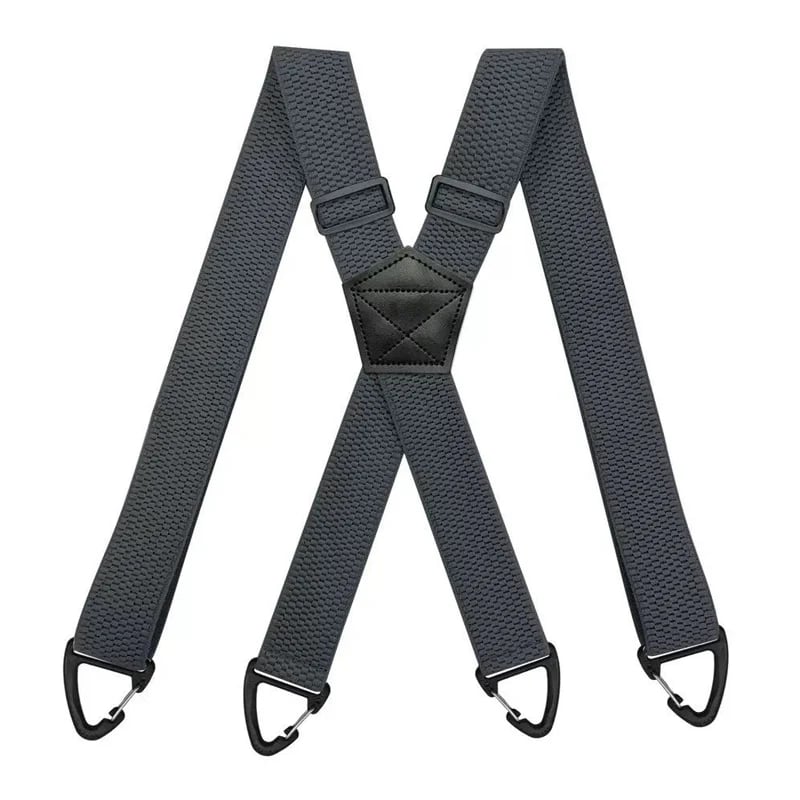 ⏰Men's X-Back Suspenders with Hook  Clips