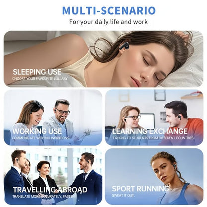 🎁🔥Bluetooth Wireless Translation Earbuds with LED Display for iOS & Android