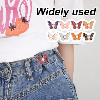 🔥8Pcs Butterfly Pants Waist  Tightener