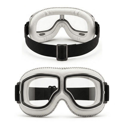 🕶️ OTG Vintage Motorcycle Goggles (Fits Over Glasses)