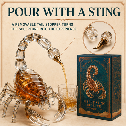 🔥Desert Sting Reserve Scorpion Whiskey