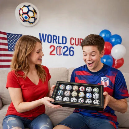 🏆 Collection of handcrafted mini soccer balls (1970–2026) – 2026 World Cup Sale 🔥 Discounts of up to 50%!