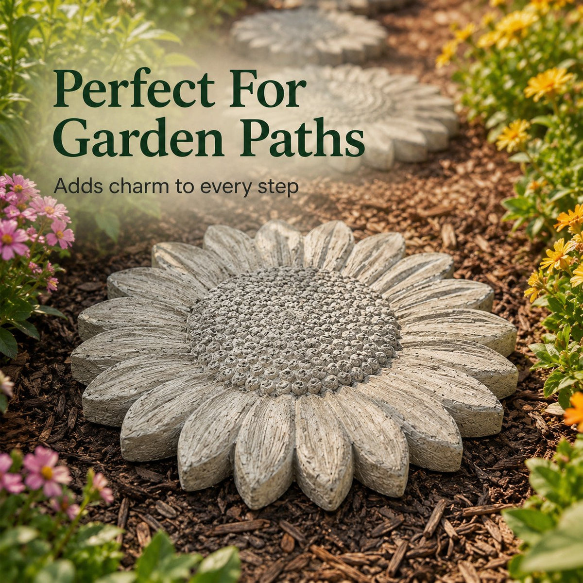 💥 LAST DAY 49% OFF - 🌻 Reusable Garden Art Mold – Make Your Garden Truly One of a Kind (📦Buy 3 Free Shipping)