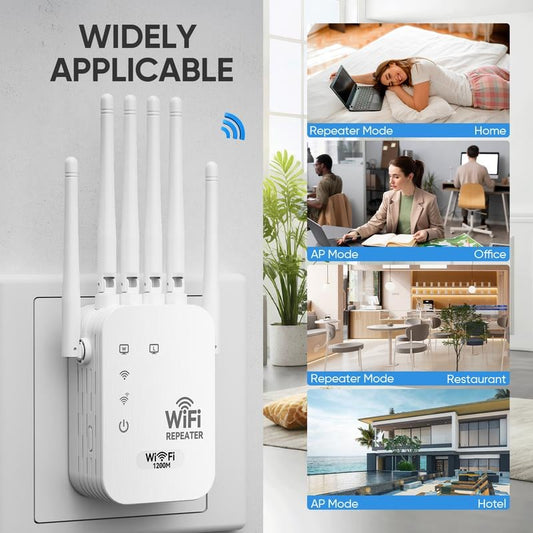 ⏰BLACK FRIDAY SALE🎁 WiFi Extender 2026 6-Antenna Strong  Signal