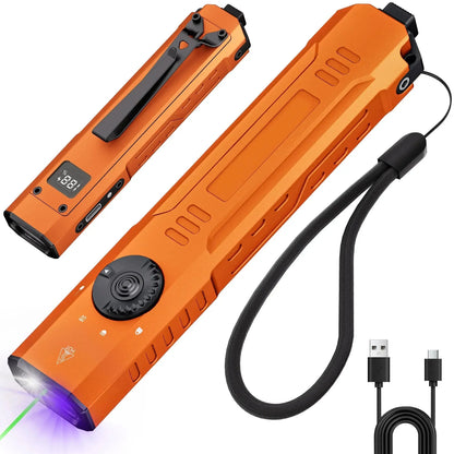 💡Turn Night Into Day: Pocket‑Size High‑Lumen Tactical Flashlight 🛡️