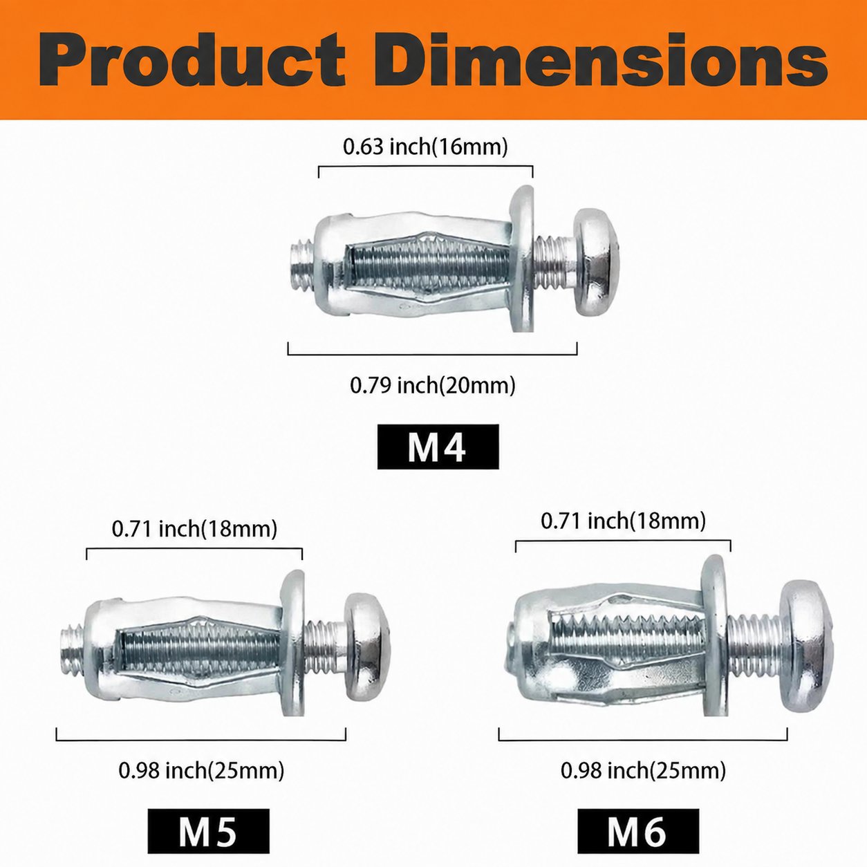 🔥 HOT SALE 🔥🔥🎁🔩  Button Rivet Locking Nuts Set