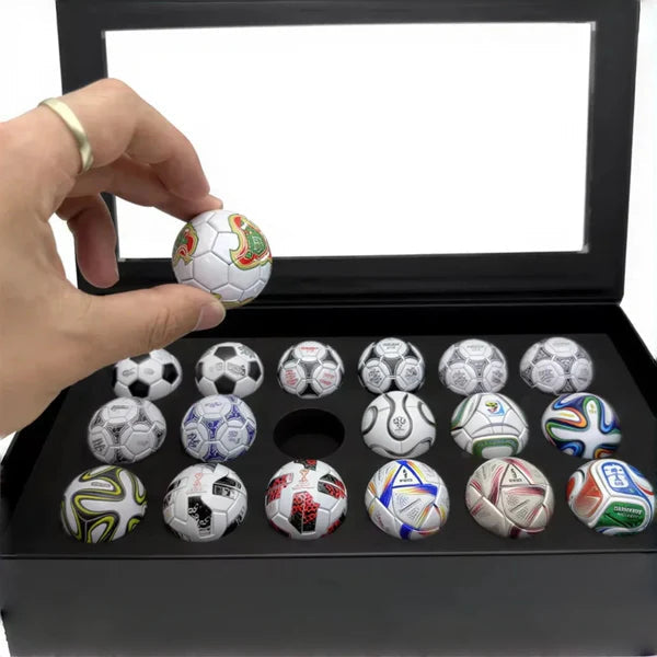 🏆 Collection of handcrafted mini soccer balls (1970–2026) – 2026 World Cup Sale 🔥 Discounts of up to 50%!