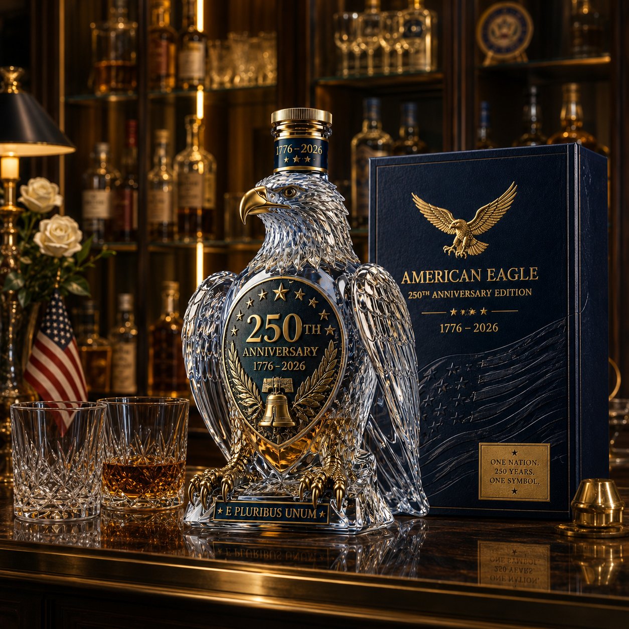 🦅 American Eagle 250th Anniversary Commemorative Bottle