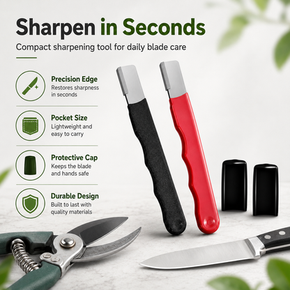 🔪Professional 3‑in‑1 Knife Sharpener | Fast 10‑Second Blade Restore Multi‑Function Kitchen Knife Sharpening Tool