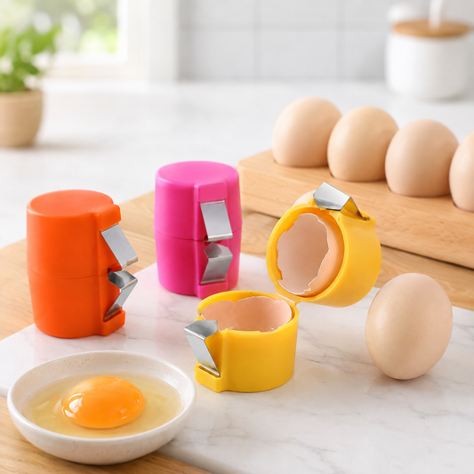 🔥HOT SALE LAST DAY 50% OFF🎁Quick‑Cut Egg Shell Opener, Easy Egg Cutter Tool
