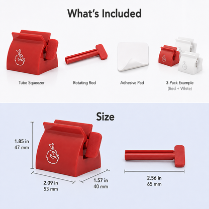 🔥Manual toothpaste tube squeezer