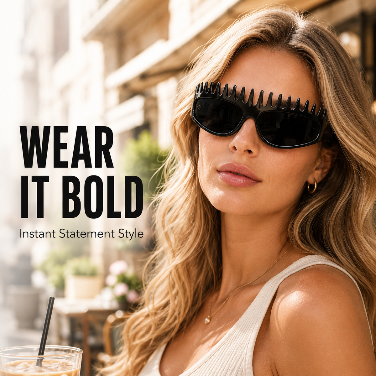 2-in-1 Sunglasses Headband | Bold Hair Accessory