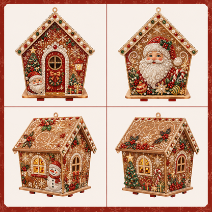 🎄Plymagic DIY Pearl Art – Christmas Collection, Holiday DIY Craft Decor Kit