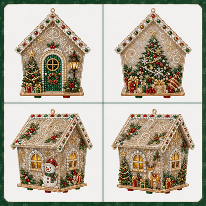 🎄Plymagic DIY Pearl Art – Christmas Collection, Holiday DIY Craft Decor Kit