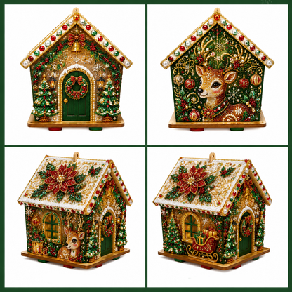 🎄Plymagic DIY Pearl Art – Christmas Collection, Holiday DIY Craft Decor Kit