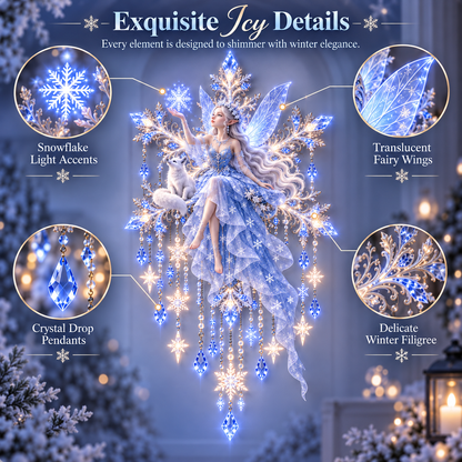 ❄️Ice Snow Elf Starfall Wall Light