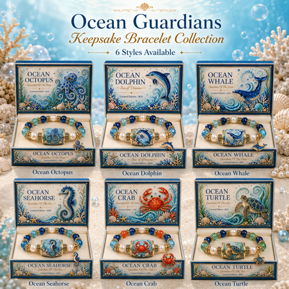 💥 Last Day 49% OFF – 🌊 Ocean Guardian Collection Bracelet — Limited Edition 2026