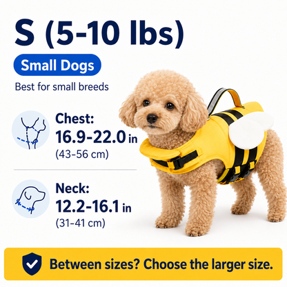 💦Summer Limited‑Time 50% OFF, Premium Dog Life Vest, Adjustable Pet Flotation Safety Vest for Swimming  & Boating