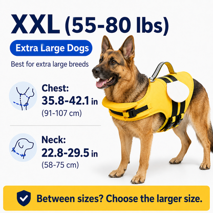 💦Summer Limited‑Time 50% OFF, Premium Dog Life Vest, Adjustable Pet Flotation Safety Vest for Swimming  & Boating