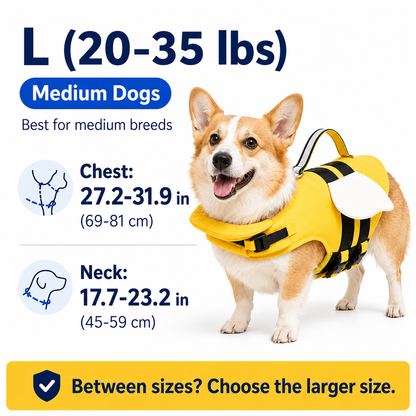 💦Summer Limited‑Time 50% OFF, Premium Dog Life Vest, Adjustable Pet Flotation Safety Vest for Swimming  & Boating