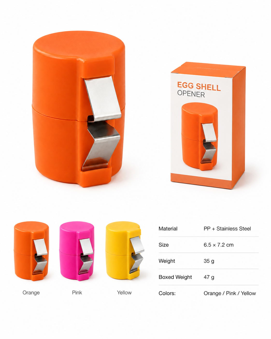 🔥HOT SALE LAST DAY 50%OFF!🔥🎁Quick-Cut Egg Shell  Opener