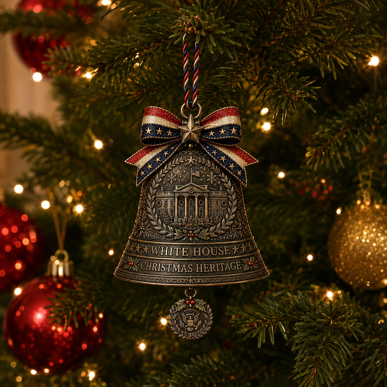🎄🇺🇸 America 250th Anniversary Christmas Bell Collection
