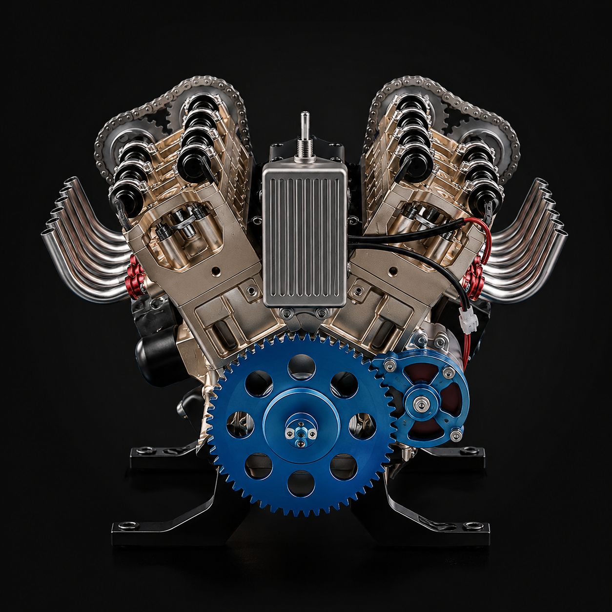 🏎️🛠️The Ultimate Desktop Masterpiece: Miniature V8 Small-Block Static Model Kit