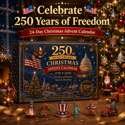 🗽🇺🇸 250th Anniversary Christmas Advent Calendar 🎁BUY 2 ✈ FREE SHIPPING