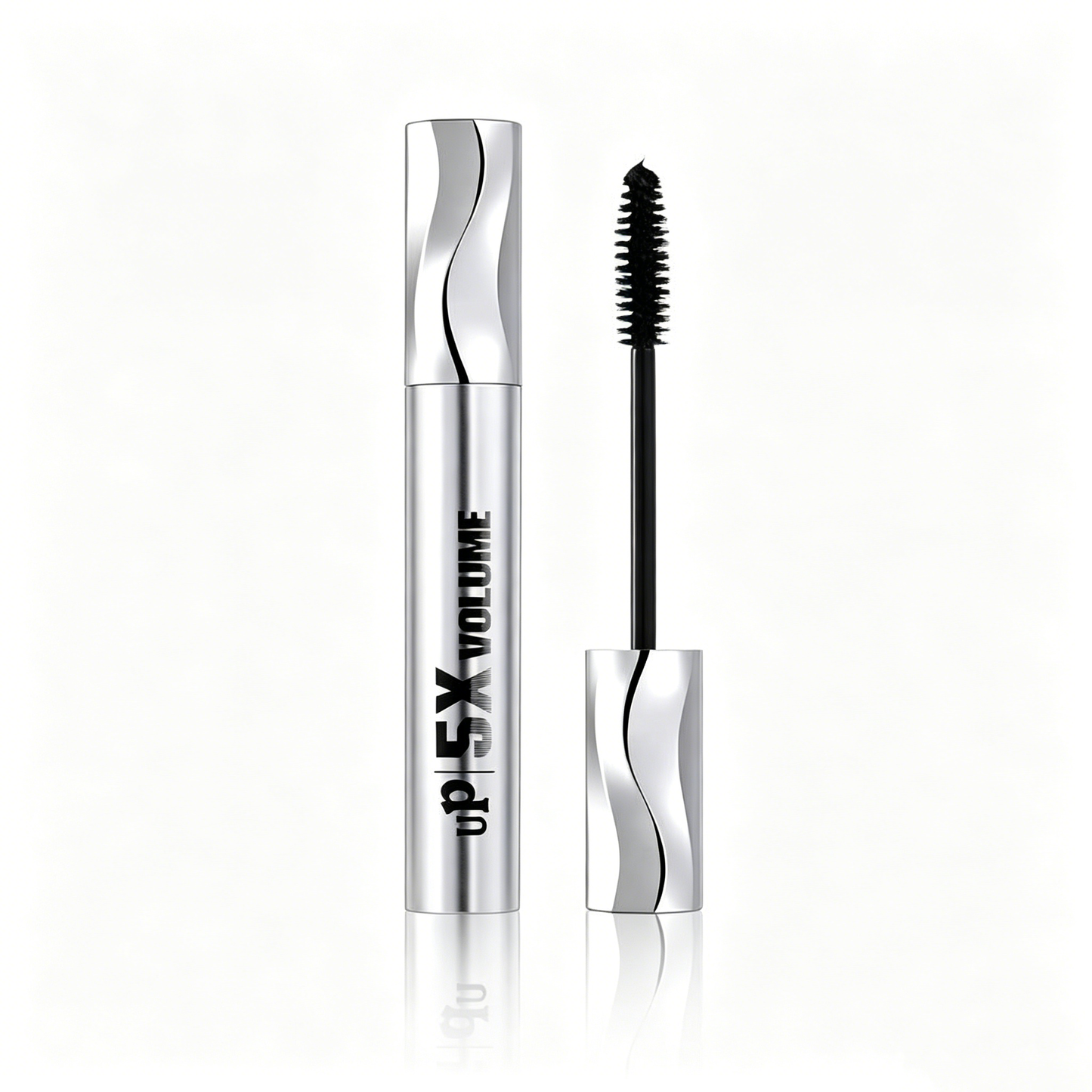 Silver Tubing Mascara - Waterproof, Sweat-Proof, Non-Smudging Makeup Mascara for Dense Curls, Slender Lengthening Lashes, Voluminous European-American Styled Eyelash Base, Lengthening Mascara,summervibes