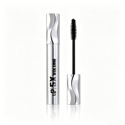 Silver Tubing Mascara - Waterproof, Sweat-Proof, Non-Smudging Makeup Mascara for Dense Curls, Slender Lengthening Lashes, Voluminous European-American Styled Eyelash Base, Lengthening Mascara,summervibes