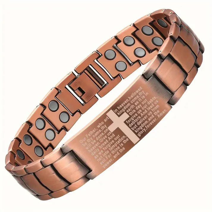 Copper magnetic bracelet--Relieve fatigue and promote blood  circulation